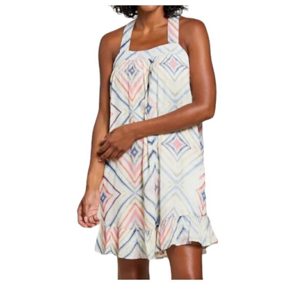 Tribal Jeans Lined Dress with Racer Back and Pockets - Size P/S - Picture 1 of 10